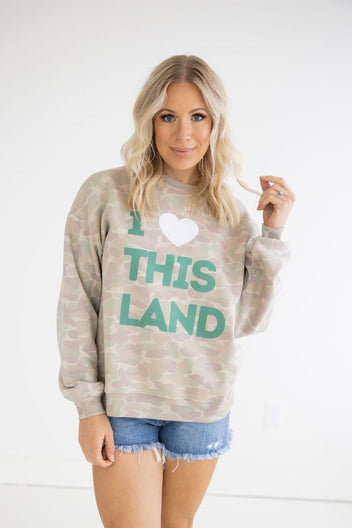 I Love This Land Graphic Crew
