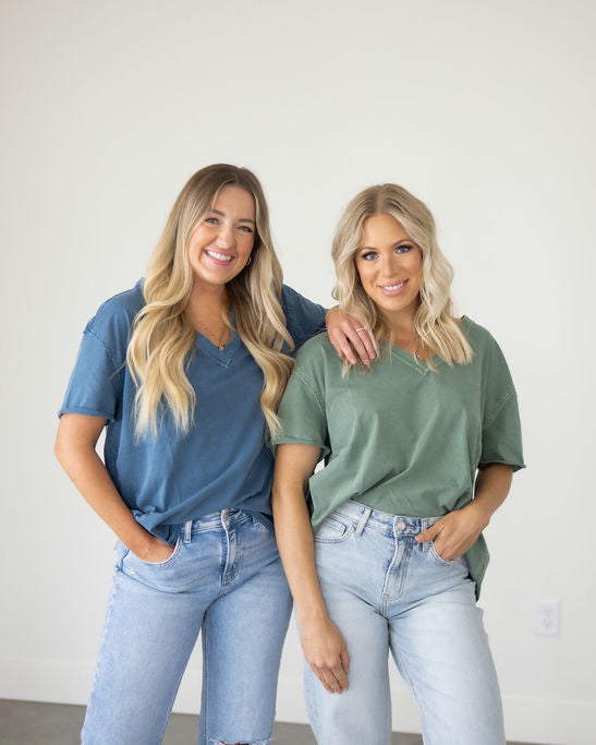 Rinna V-Neck Top