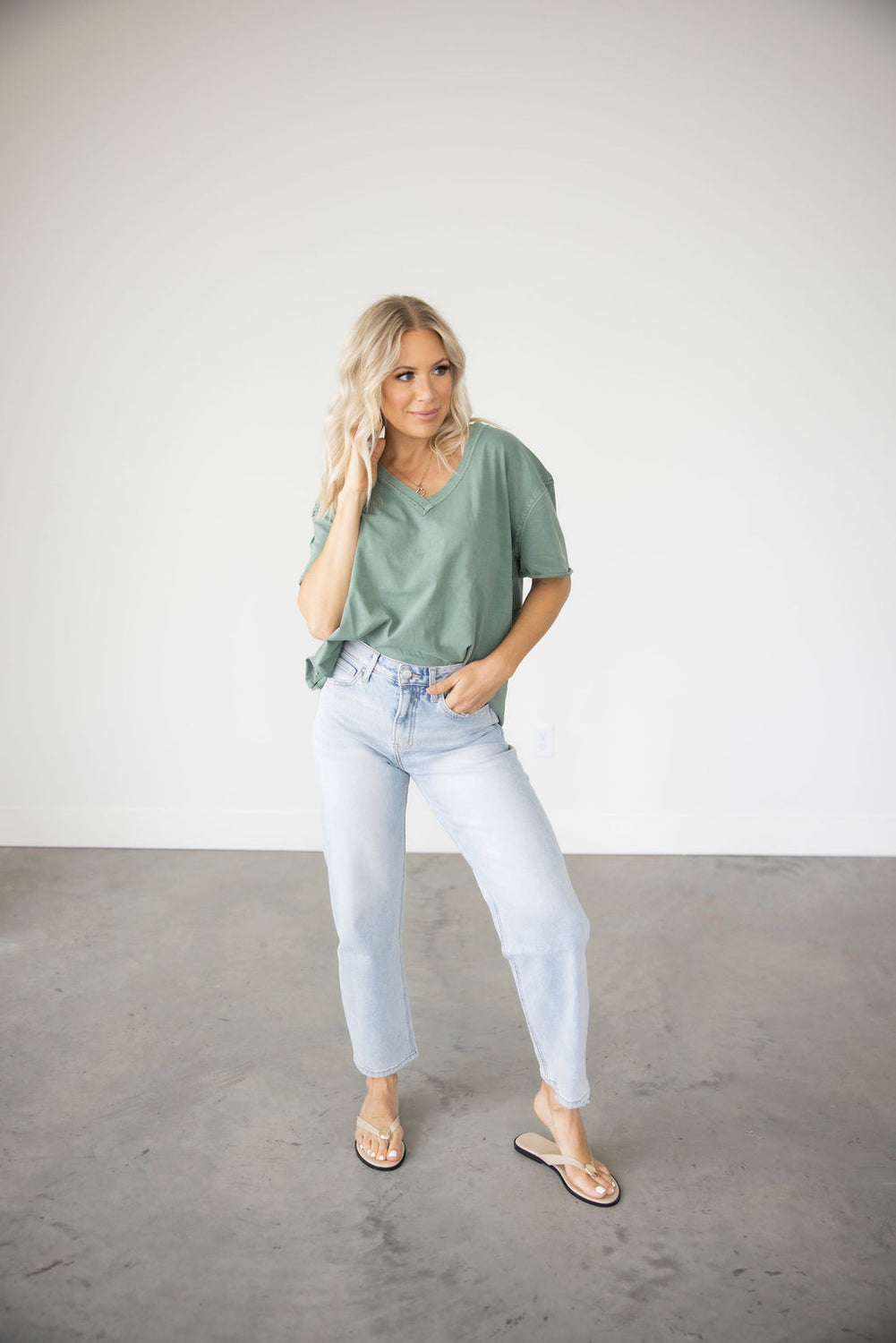 Rinna V-Neck Top