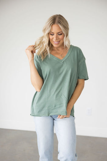 Rinna V-Neck Top