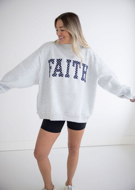 Faith Embroidered Pullover product view