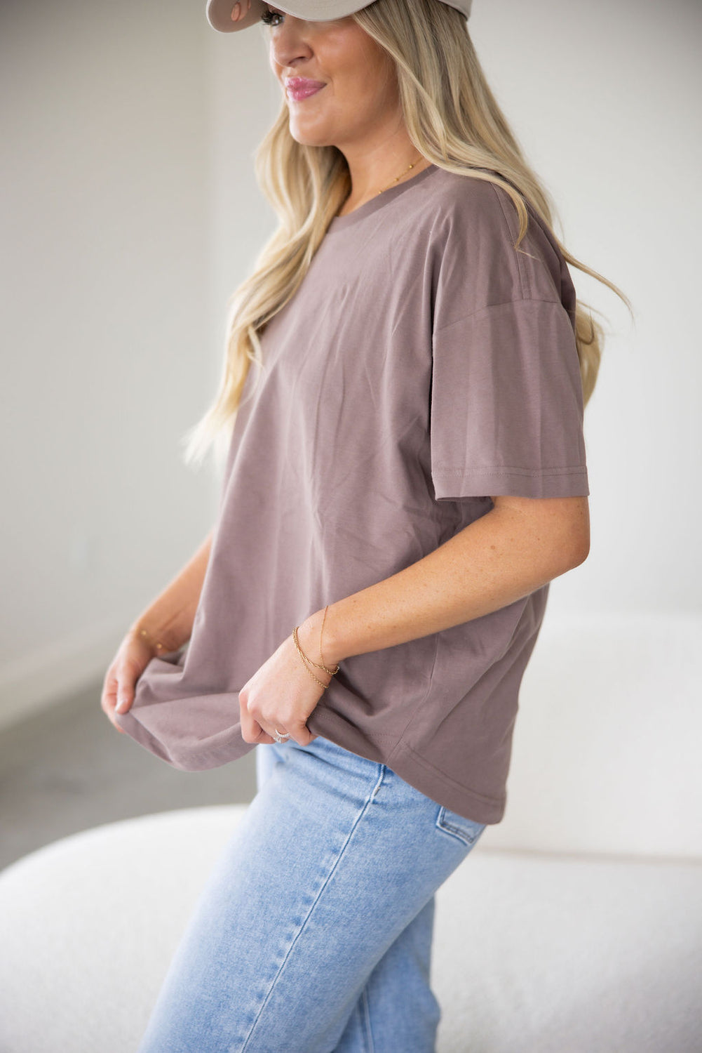 Veblen Oversized Tee by Lily & Lottie