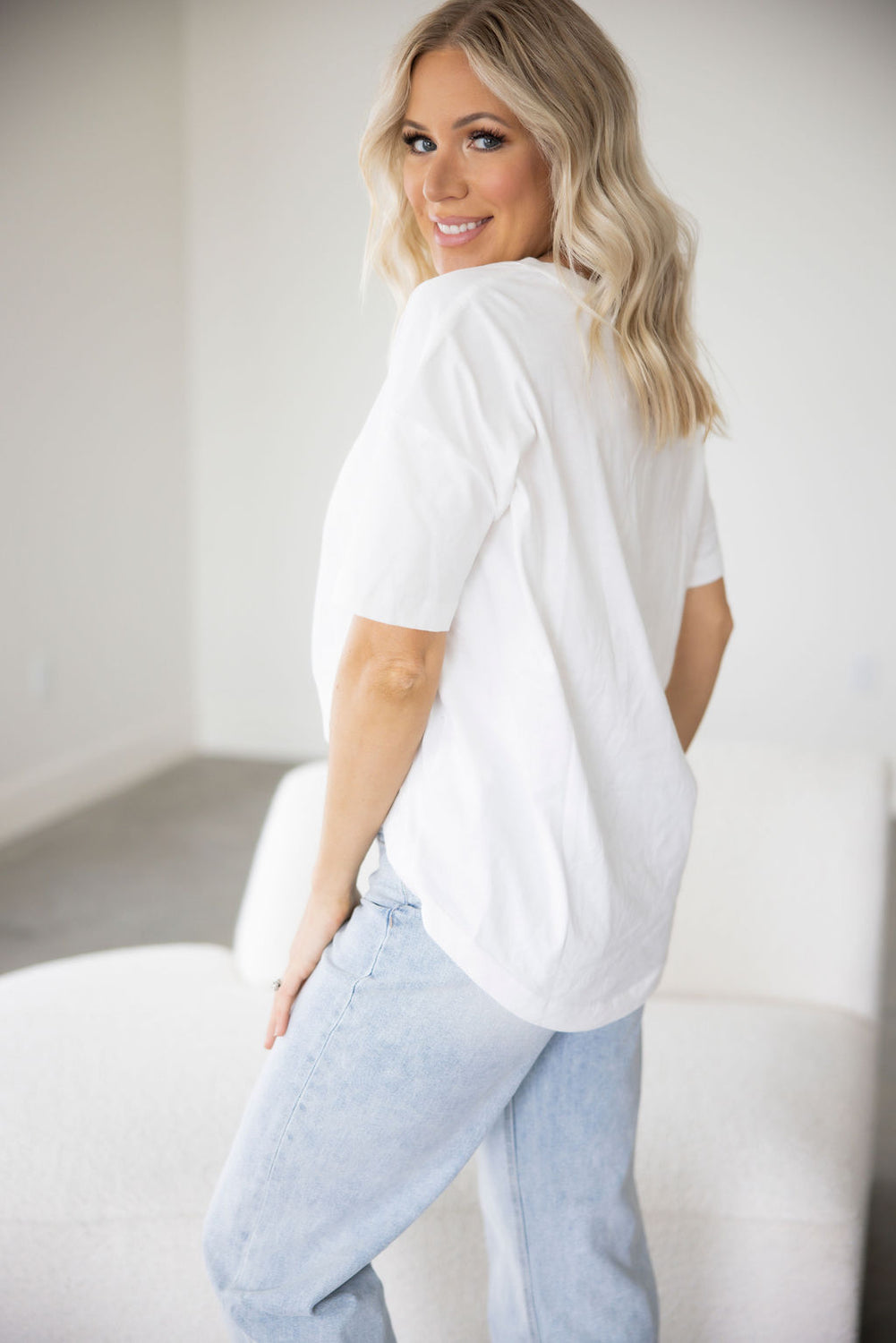 Veblen Oversized Tee by Lily & Lottie