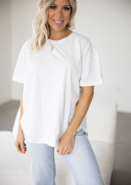 Veblen Oversized Tee by Lily & Lottie product view