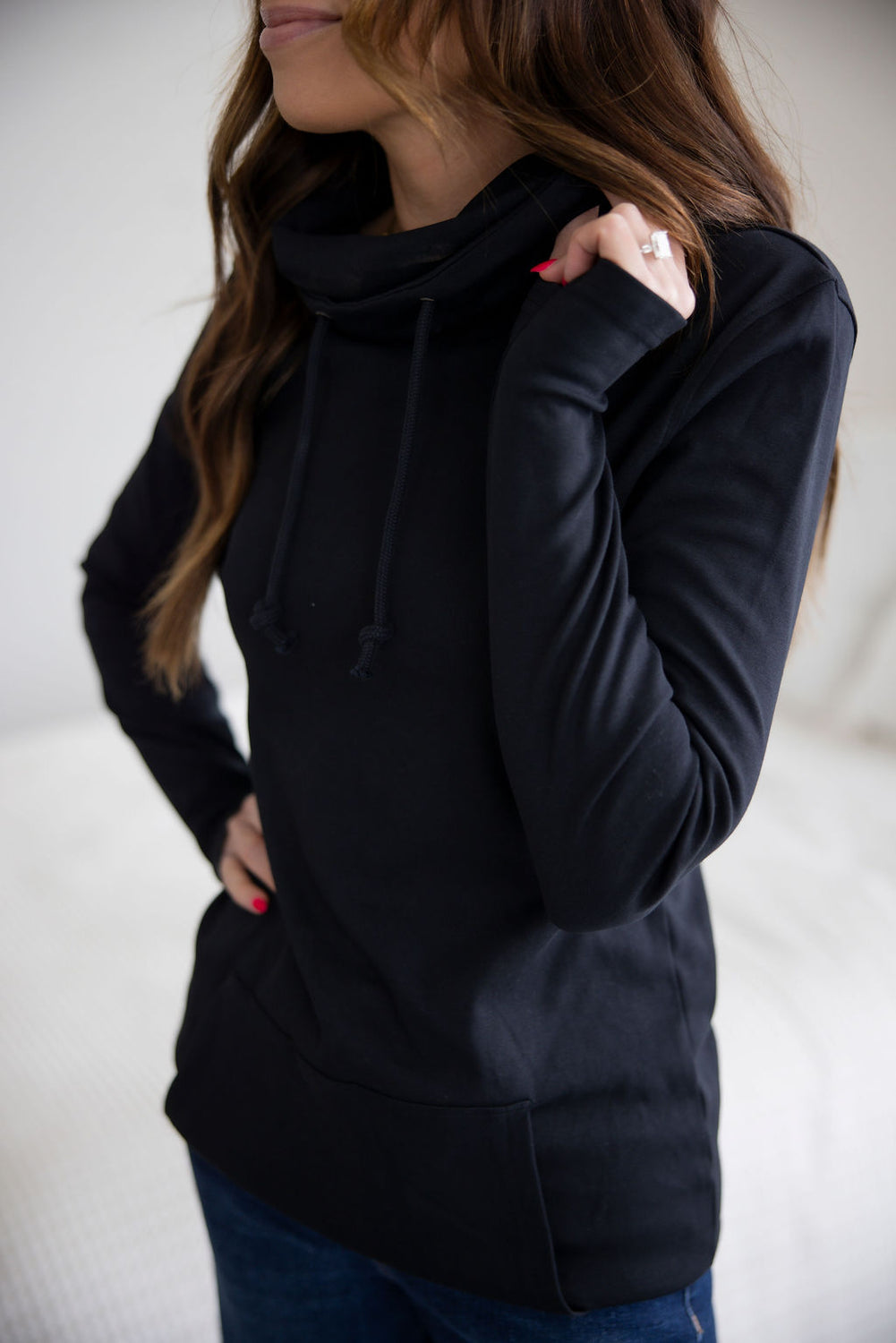 Dreamknit Cowl Neck Pullover