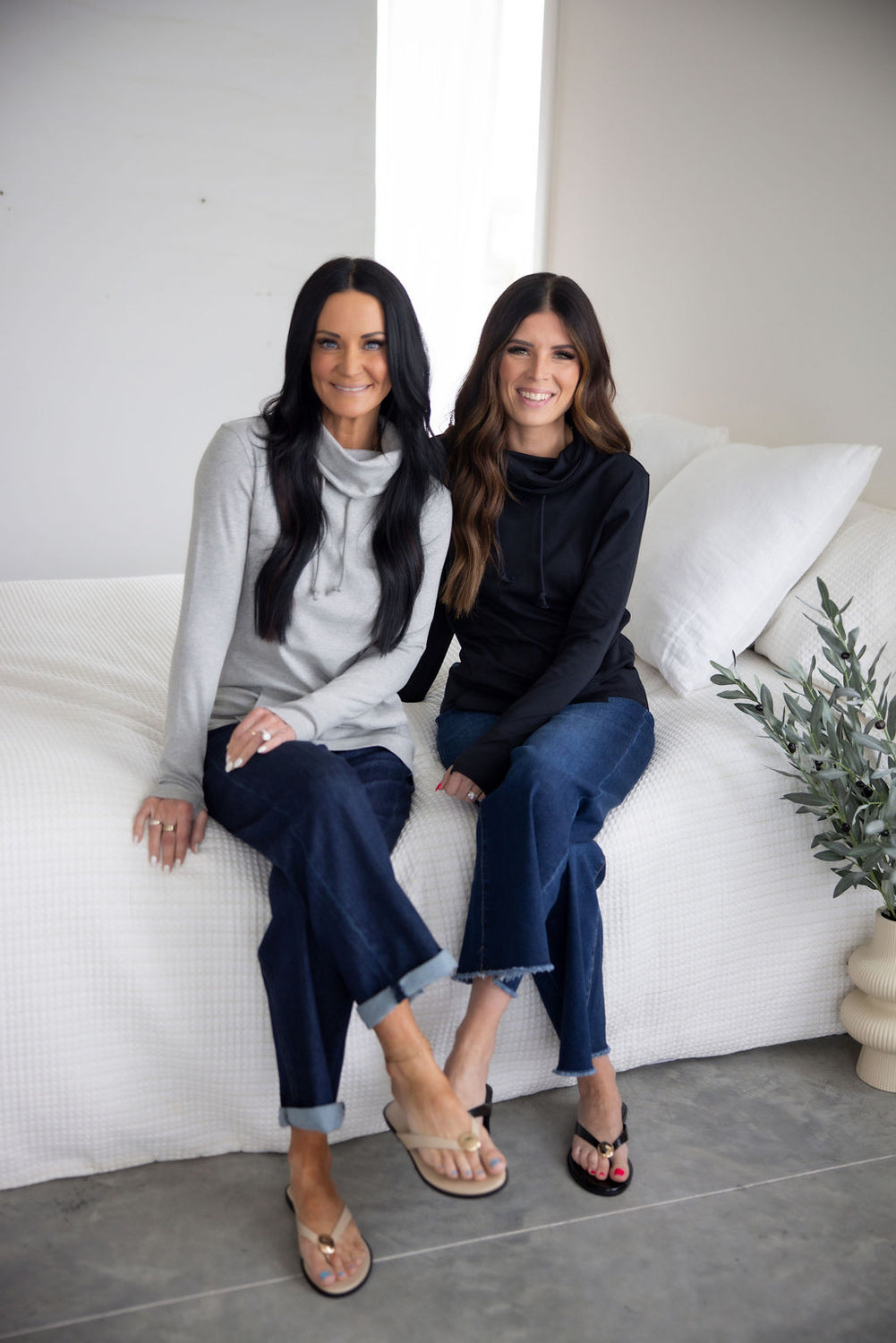 Dreamknit Cowl Neck Pullover