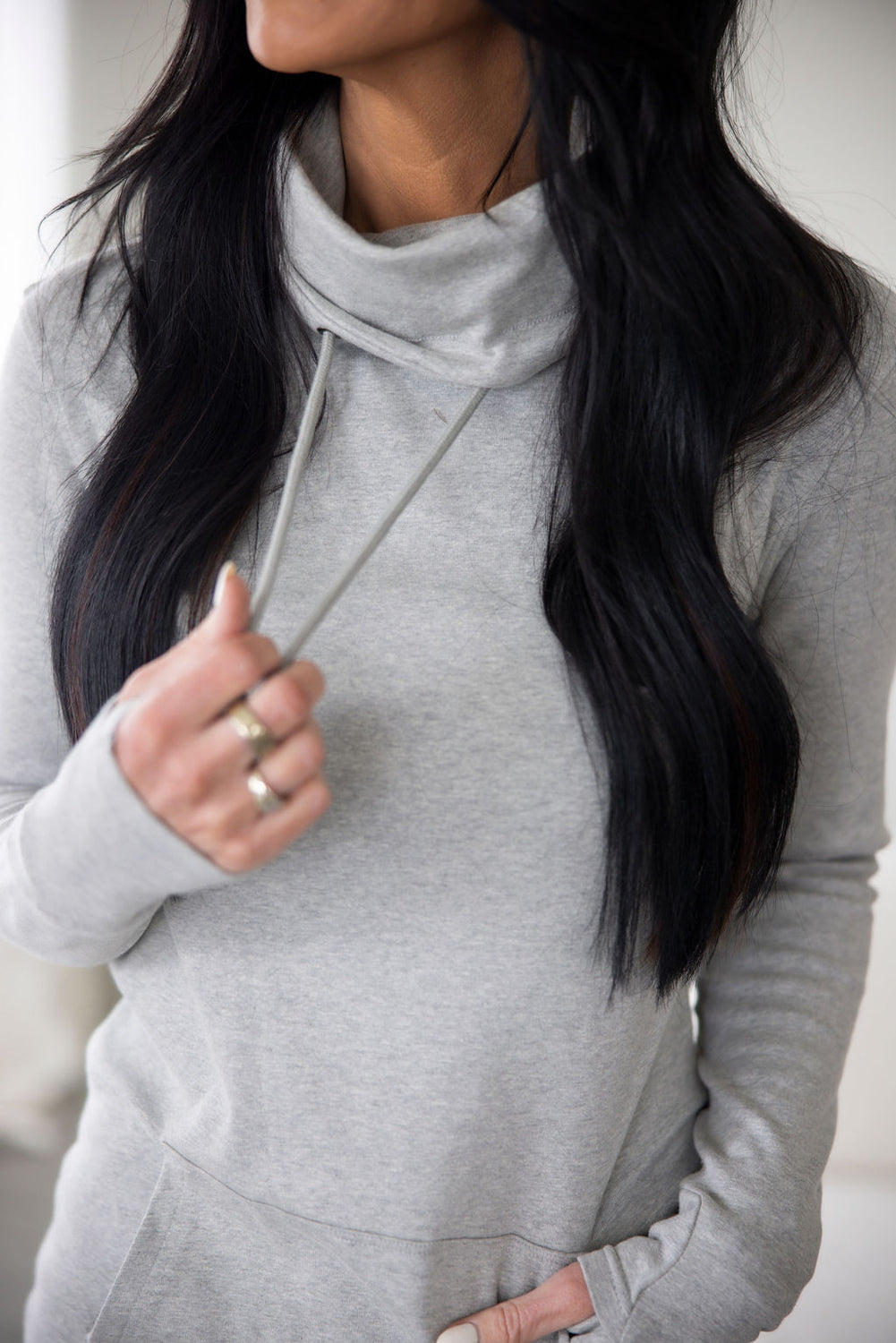 Dreamknit Cowl Neck Pullover