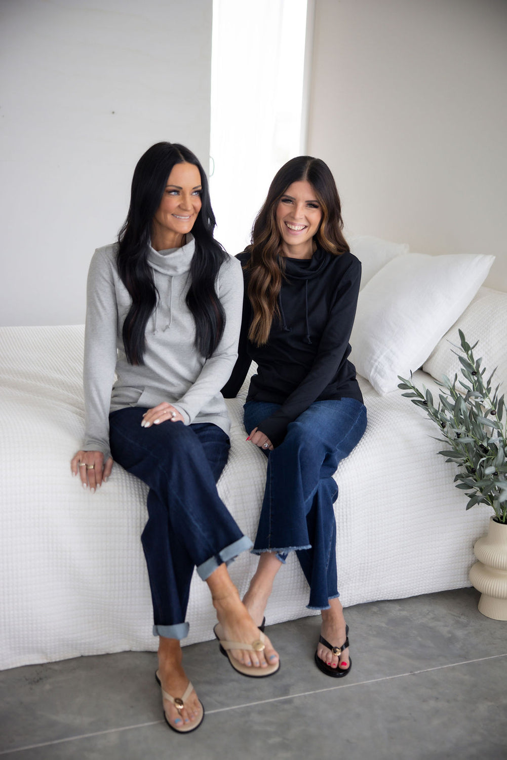 Dreamknit Cowl Neck Pullover
