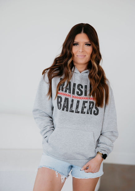 Raising Ballers Graphic Hoodie