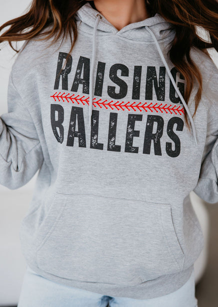 Raising Ballers Graphic Hoodie