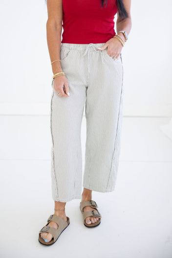 Finn Stripe Balloon Pants