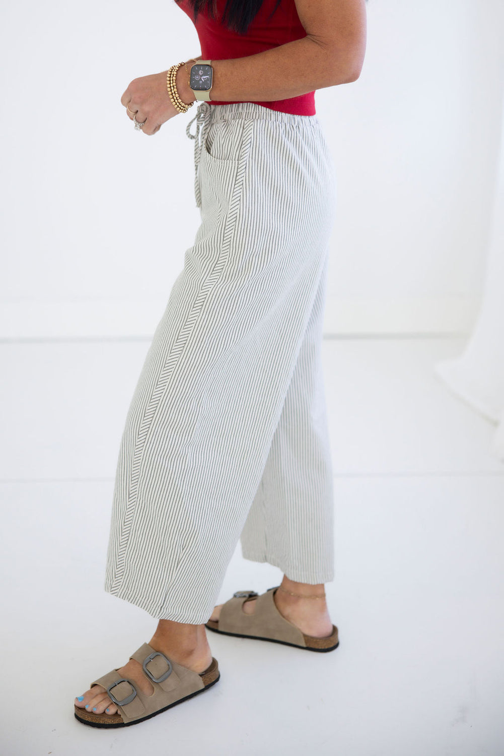 Finn Stripe Balloon Pants