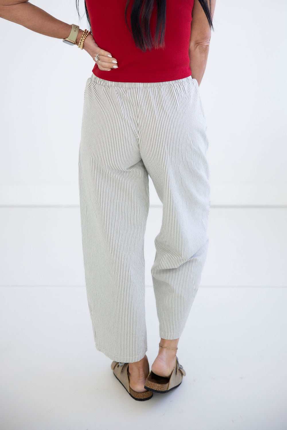 Finn Stripe Balloon Pants