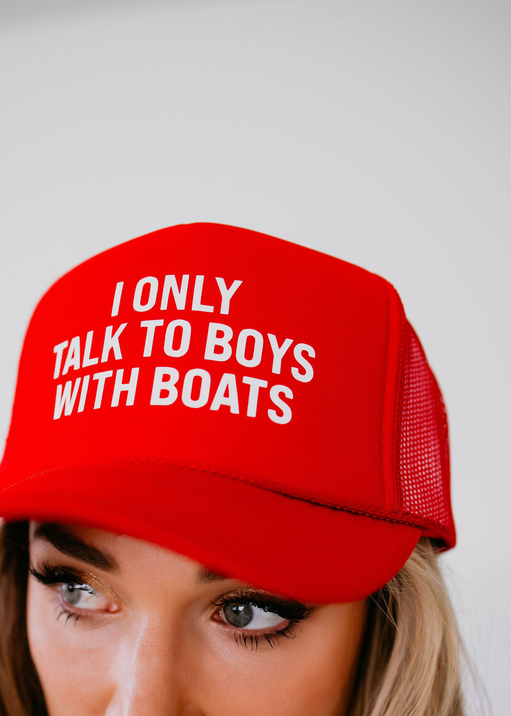 image of Boys With Boats Trucker Hat