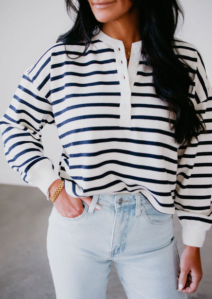 Cove Striped Pullover