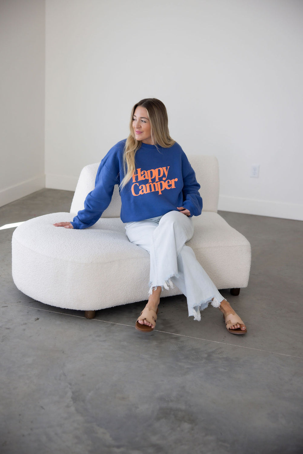 Happy Camper Graphic Crew