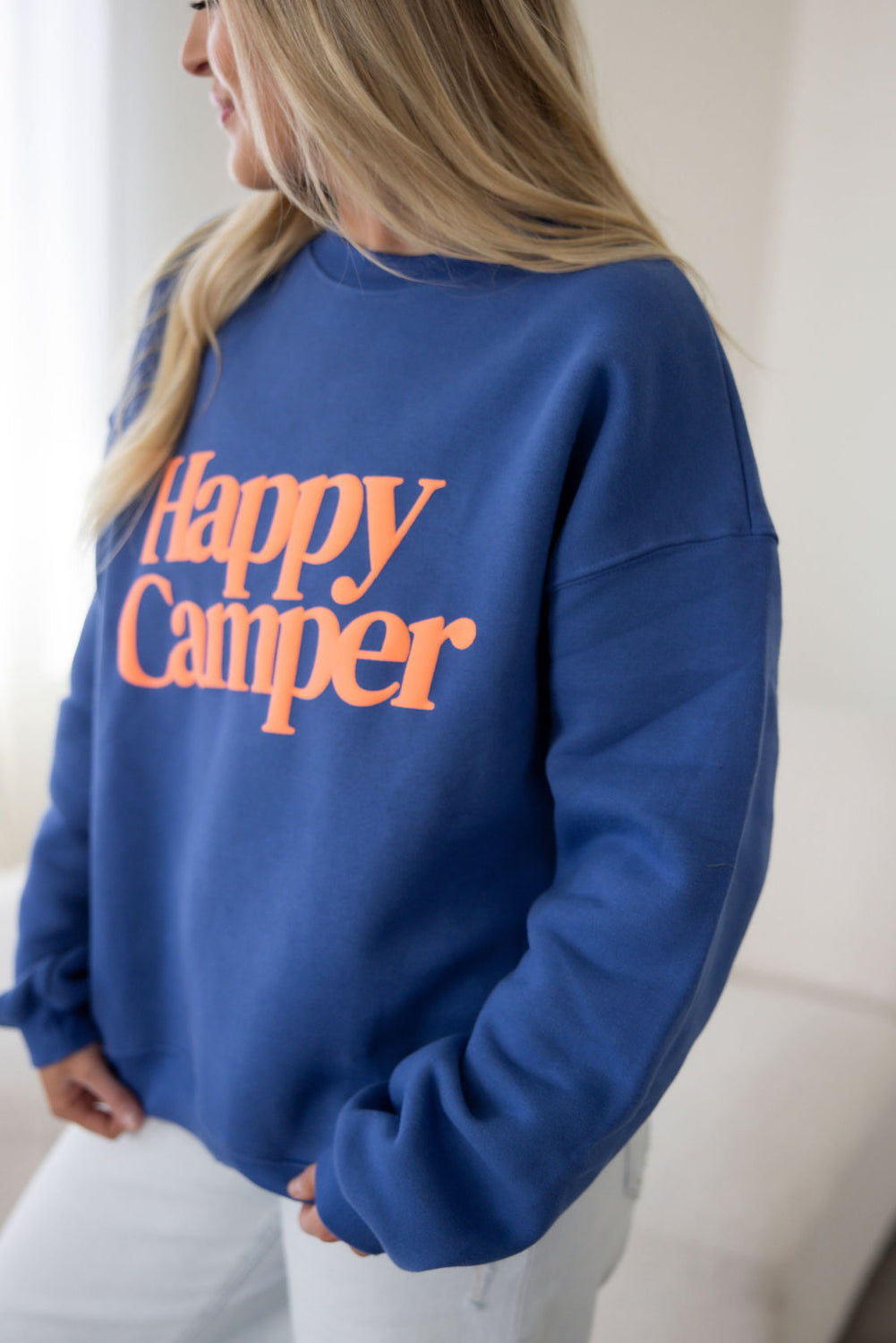 Happy Camper Graphic Crew
