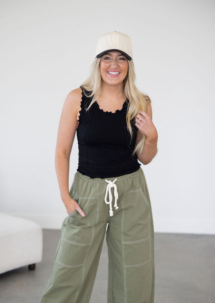 Lester Scallop Hem Tank product view