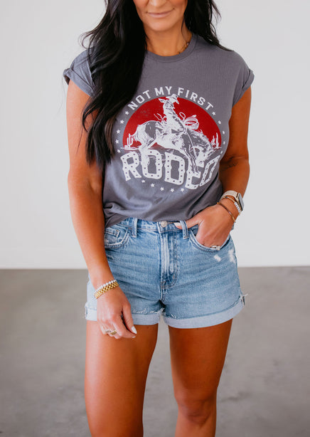 First Rodeo Rolled Tee