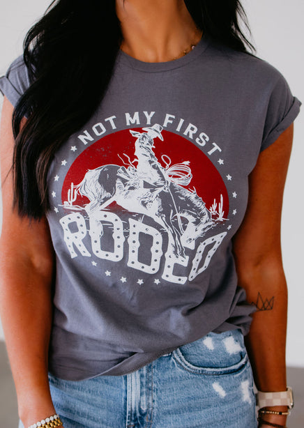 First Rodeo Rolled Tee