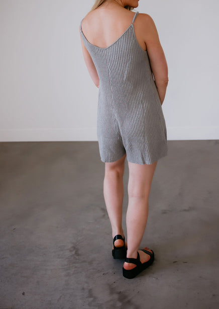 Imogen Ribbed Knit Romper