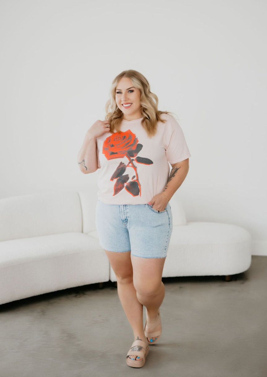 Rose Graphic Tee