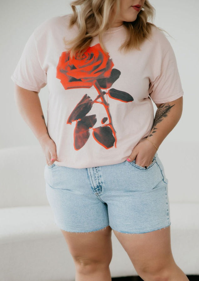 image of Rose Graphic Tee