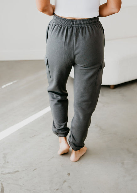 Jae Fleece Cargo Joggers