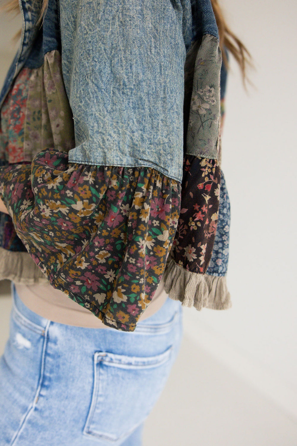 Indy Embroidered Crop Jacket