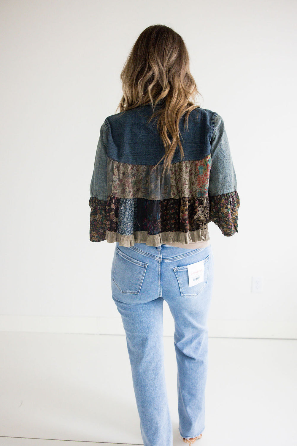 Indy Embroidered Crop Jacket