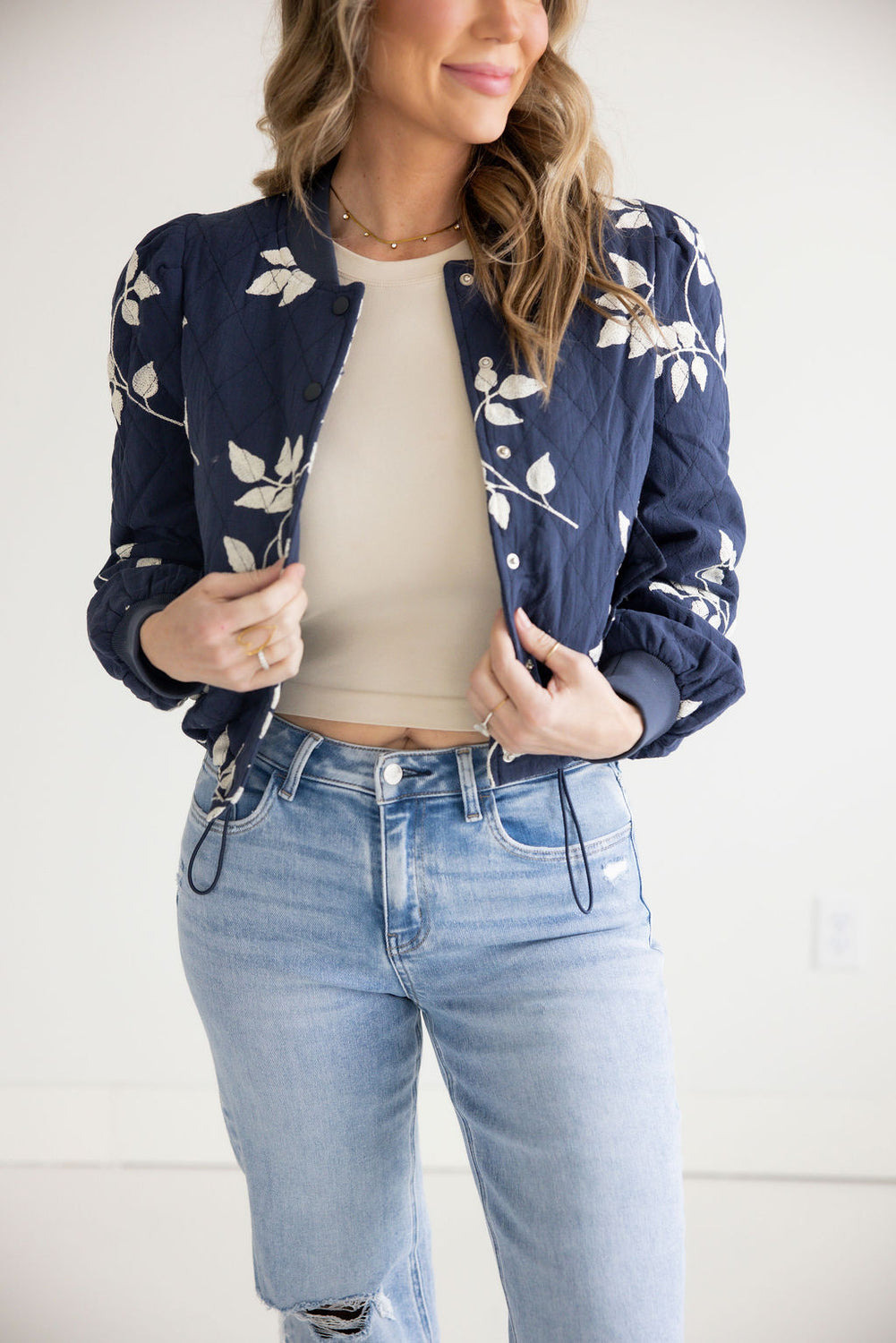 Nova Quilted Bomber Jacket