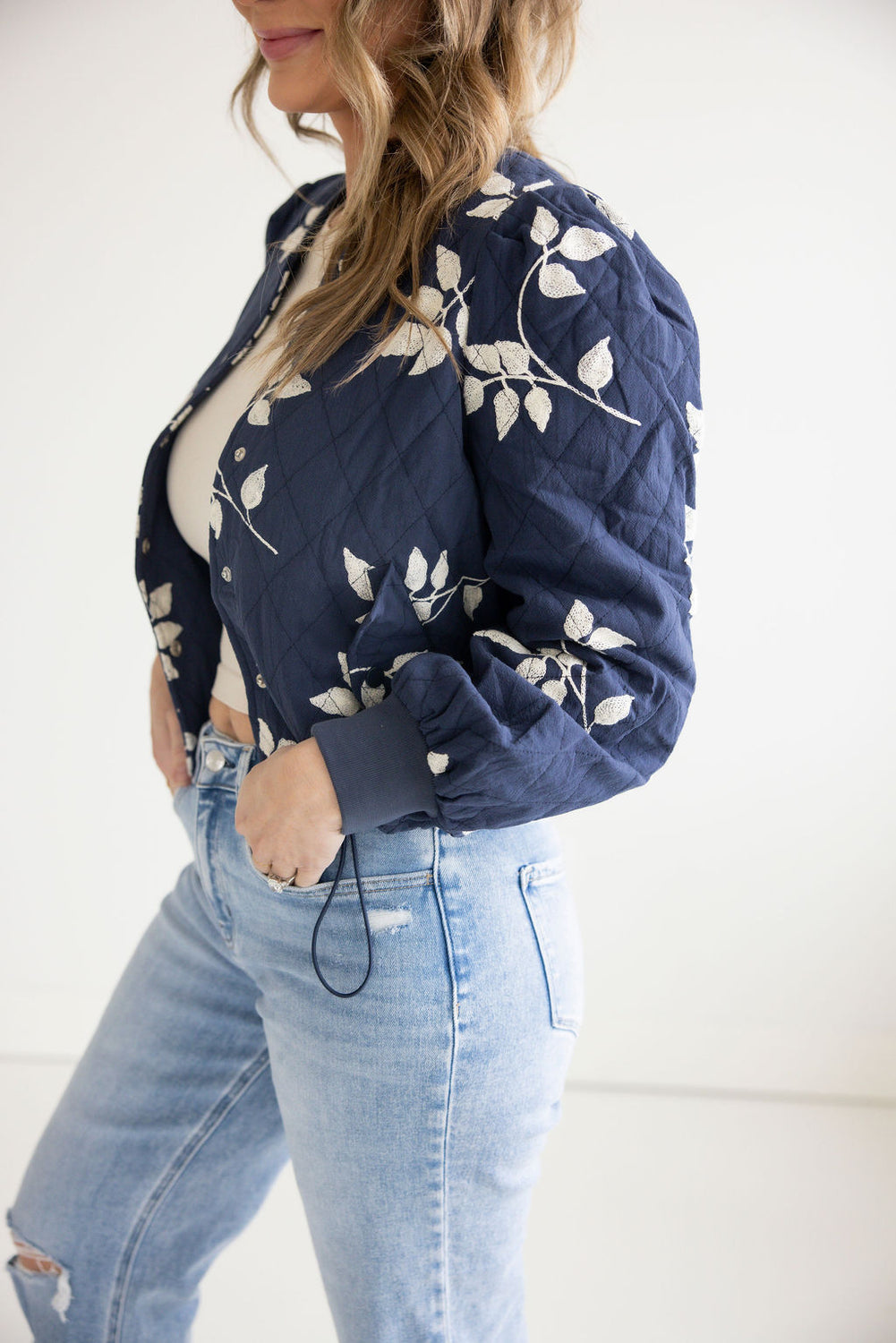 Nova Quilted Bomber Jacket