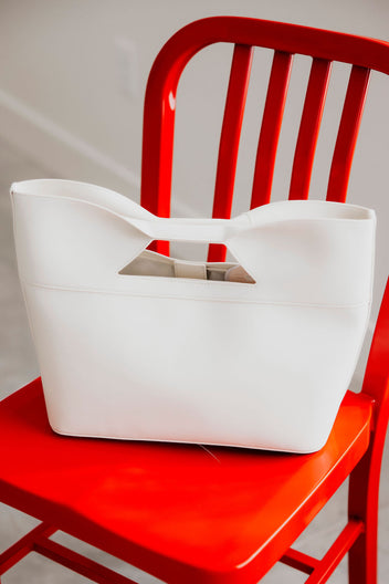 Jillian Faux Leather Tote Bag