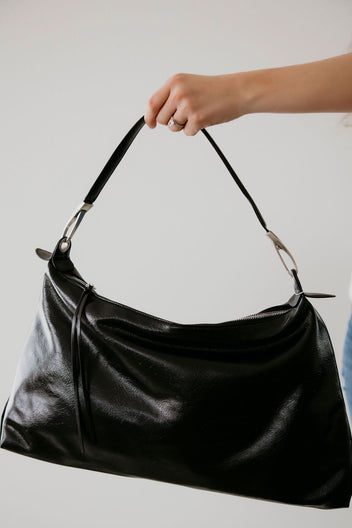 Charlie Vegan Leather Shoulder Bag