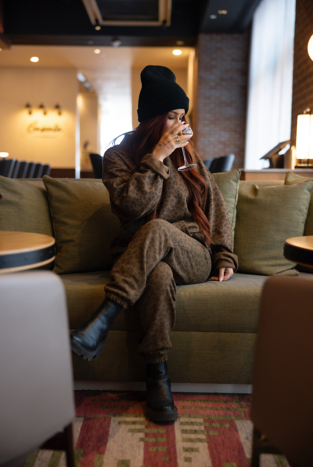 Leopard Jogger by Chelsea DeBoer