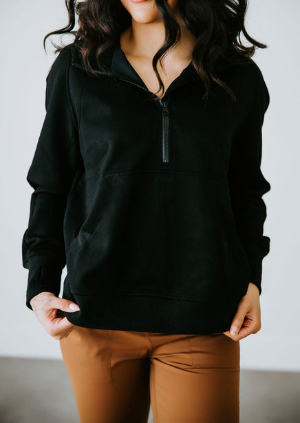 Quincey Quarter Zip Pullover