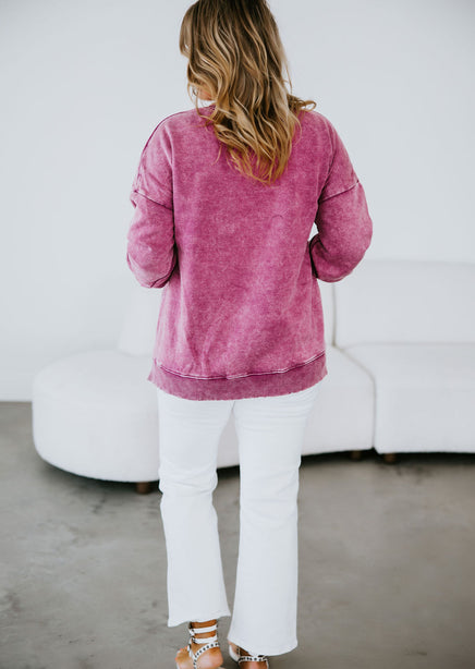 Bradie Washed Pullover