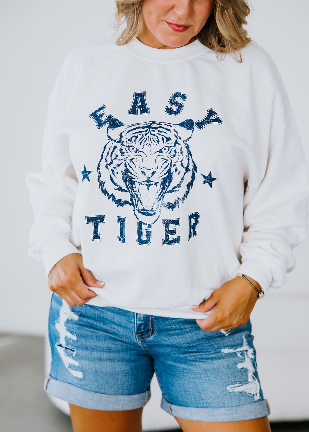 image of Easy Tiger Graphic Sweatshirt