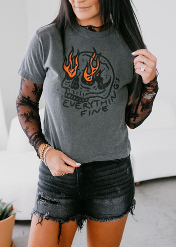 Everything's Fine Graphic Tee