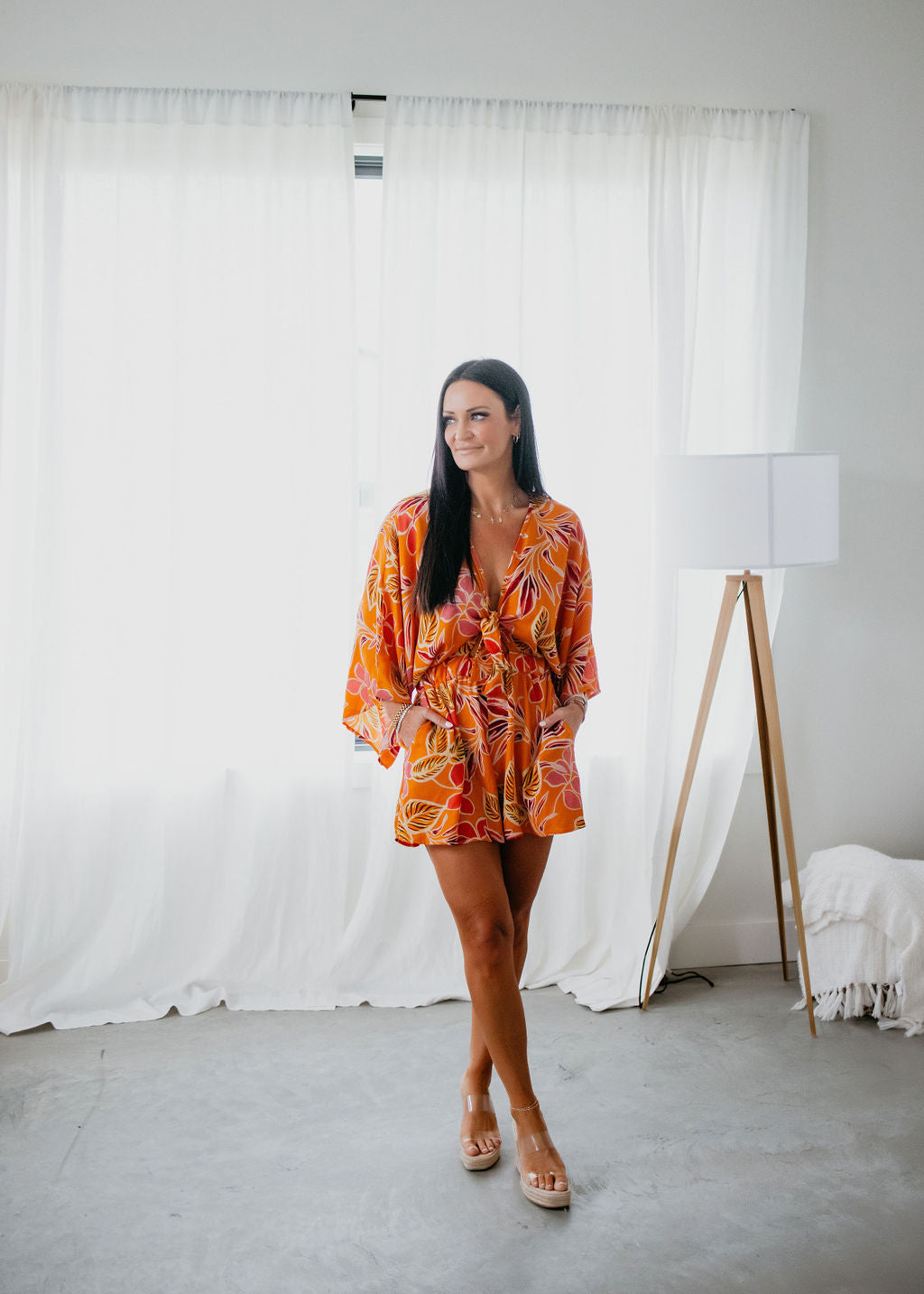 Apollo Printed Romper