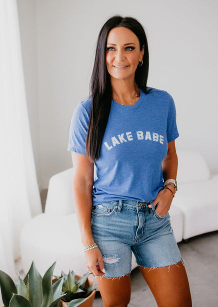 Lake Babe Varsity Graphic Tee