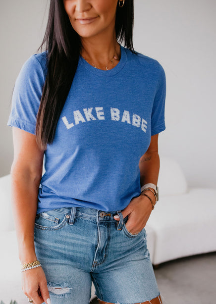 Lake Babe Varsity Graphic Tee