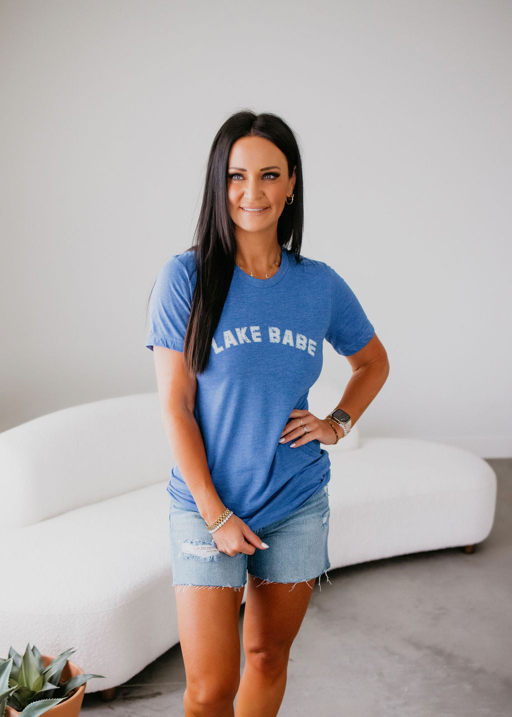 Lake Babe Varsity Graphic Tee