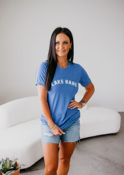 Lake Babe Varsity Graphic Tee