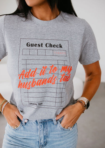 Husband's Tab Graphic Tee