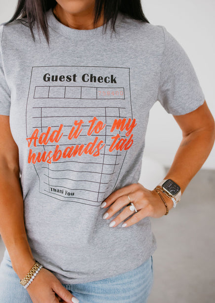 Husband's Tab Graphic Tee