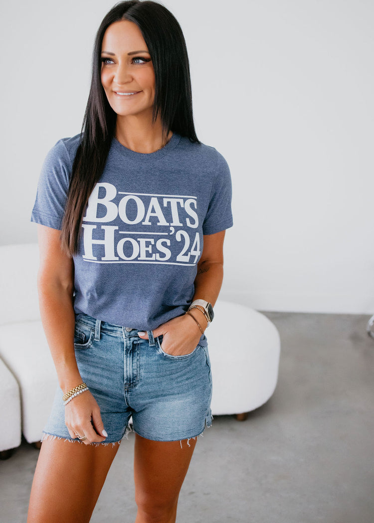 Boats and Hoes '24 Tee