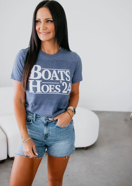 Boats and Hoes '24 Tee