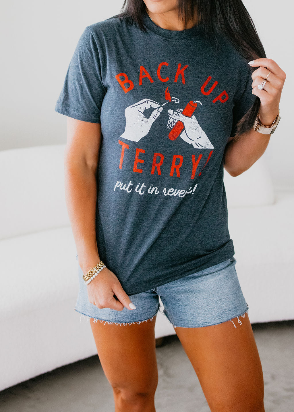 image of Back Up Terry Graphic Tee