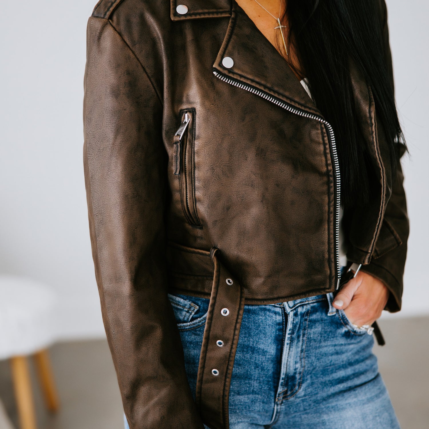 Akira Moto Jacket by Lily & Lottie